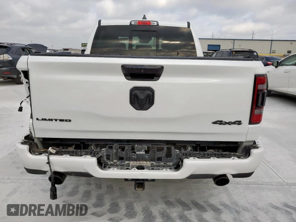 2023 Ram 1500 Limited with VIN 1C6SRFHT7PN564426, listed as a Copart auction lot 57902525 with 14,345 mi miles and Salvage title. Bid and sale history available at DreamBid. Image 6.