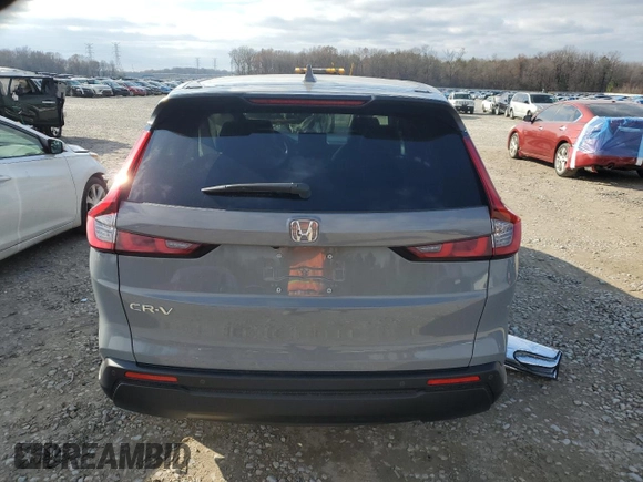 2024 Honda CR-V EX-L with VIN 5J6RS3H74RL003638, listed as a Copart auction lot 85468314 with 7,717 mi miles and Salvage Title. Bid and sale history available at DreamBid. Image 6.
