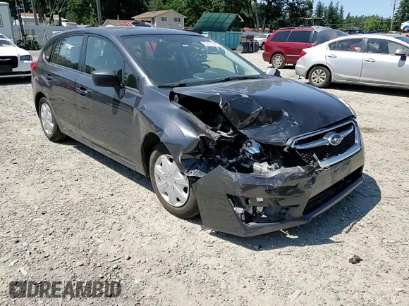 2016 Subaru Impreza 2.0i with VIN JF1GPAA69G8283843, listed as a Copart auction lot 59786295 with 69,546 mi miles and Salvage title. Bid and sale history available at DreamBid. Image 13.
