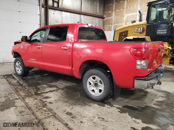 2007 Toyota Tundra LTD with VIN 5TFDV58137X028809, listed as a Copart auction lot 76720624 with 200,609 mi miles and Salvage Title. Bid and sale history available at carsss.com. Image 2.