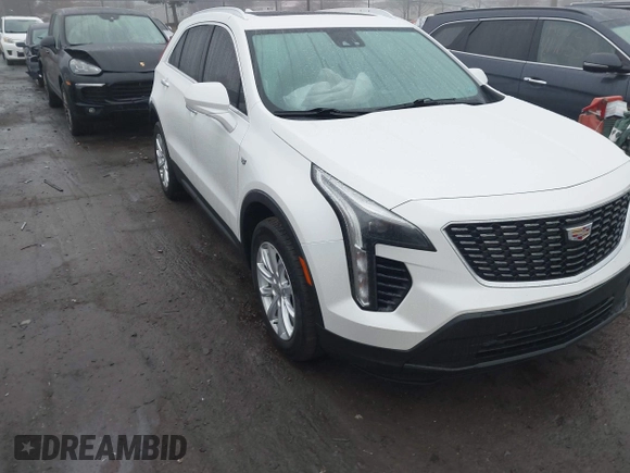 2022 Cadillac XT4 FWD Luxury with VIN 1GYAZAR45NF168088, listed as a IAAI auction lot 41479950 with 42,918 mi miles and . Bid and sale history available at DreamBid. Image 1.