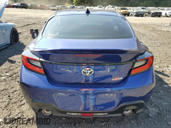 2024 Toyota GR86 Premium with VIN JF1ZNBE19R8757425, listed as a Copart auction lot 71304324 with 271 mi miles and Non Repairable. Bid and sale history available at carsss.com. Image 6.