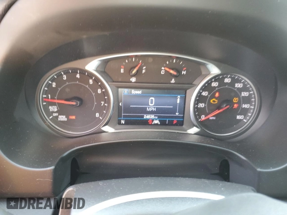 2023 GMC Terrain SLE z VIN 3GKALTEG7PL225892, wystawiony jako Copart lot #62226825 z przebiegiem 24 635 mil mil oraz Szkoda całkowita • Salvage title. Historia ofert i sprzedaży dostępna na DreamBid. Obrazek 9.