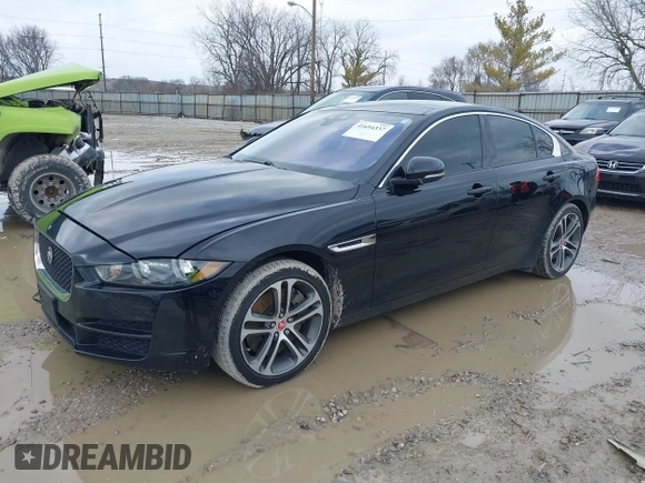 2017 Jaguar XE 35t Premium with VIN SAJAJ4BVXHA972195, listed as a IAAI auction lot 41694337 with 71,239 mi miles. Bid and sale history available at carsss.com. Image 2.