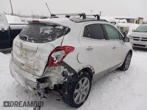 2019 Buick Encore Essence with VIN KL4CJGSM5KB738932, listed as a Copart auction lot 83087444 with 59,162 mi miles and Salvage Title. Bid and sale history available at DreamBid. Image 3.