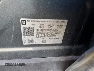 2020 GMC Terrain SLT z VIN 3GKALVEX2LL182777, wystawiony jako Copart lot #89238805 z przebiegiem 113 039 mil mil oraz Szkoda całkowita • Salvage title. Historia ofert i sprzedaży dostępna na DreamBid. Obrazek 12.
