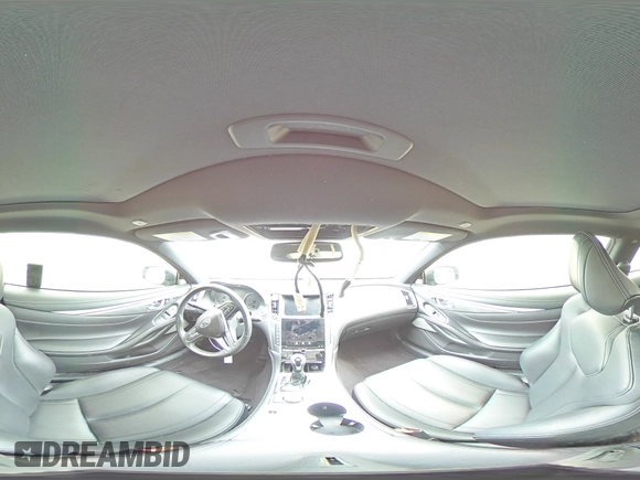 2017 Infiniti Q60 2.0t with VIN JN1CV7EL1HM320865, listed as a Copart auction lot 50822425 with 42,934 mi miles and Salvage Title. Bid and sale history available at DreamBid. Image 14.