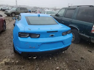 2022 Chevrolet Camaro ZL1 with VIN 1G1FJ1R69N0128290, listed as a Copart auction lot 86944954 with 6,478 mi miles and Salvage Title. Bid and sale history available at carsss.com. Image 6.