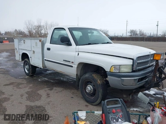 2002 Dodge 2500 z VIN 3B7KF26Z02M251884, wystawiony jako IAAI lot #41587095 z przebiegiem Nie podano mil oraz . Historia ofert i sprzedaży dostępna na DreamBid. Obrazek 1.