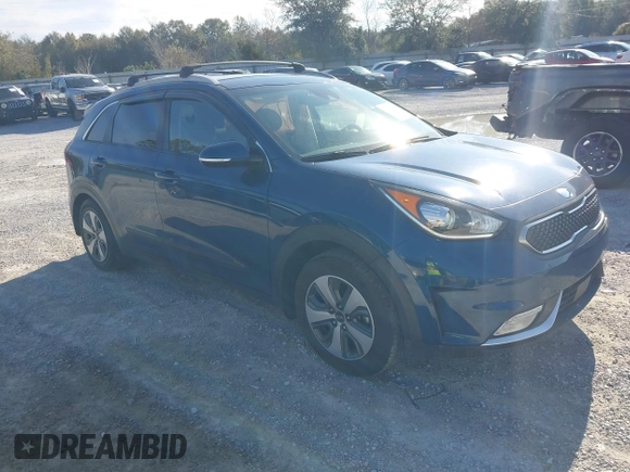 2019 Kia Niro EX with VIN KNDCC3LC2K5265519, listed as a IAAI auction lot 41598169 with 90,648 mi miles. Bid and sale history available at carsss.com. Image 1.