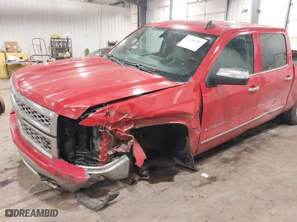 2015 Chevrolet Silverado 1500 LTZ with VIN 3GCUKSEC5FG225058, listed as a IAAI auction lot 41118782 with 188,777 mi miles. Bid and sale history available at carsss.com. Image 6.