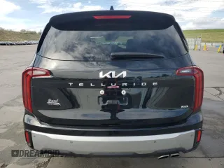 2024 Kia Telluride S with VIN 5XYP6DGC1RG500941, listed as a Copart auction lot 55522735 with 7,172 mi miles and Salvage title. Bid and sale history available at DreamBid. Image 6.