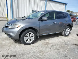 2013 Nissan Murano S with VIN JN8AZ1MW5DW301465, listed as a Copart auction lot 51799385 with 104,814 mi miles and Salvage Title. Bid and sale history available at carsss.com. Image 1.