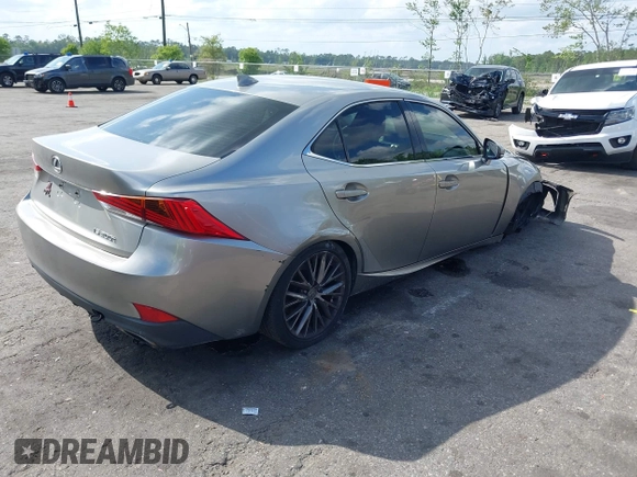 2017 Lexus IS 200t with VIN JTHBA1D21H5047753, listed as a IAAI auction lot 42007198 with 142,887 mi miles and . Bid and sale history available at DreamBid. Image 4.