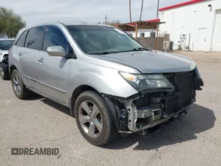 2013 Acura MDX with VIN 2HNYD2H27DH517185, listed as a IAAI auction lot 41799347 with 125,437 mi miles. Bid and sale history available at carsss.com. Image 1.