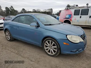 2007 Volkswagen Eos 2.0T with VIN WVWBA71F67V048150, listed as a Copart auction lot 47478245 with 123,640 mi miles and Salvage Title. Bid and sale history available at DreamBid. Image 4.