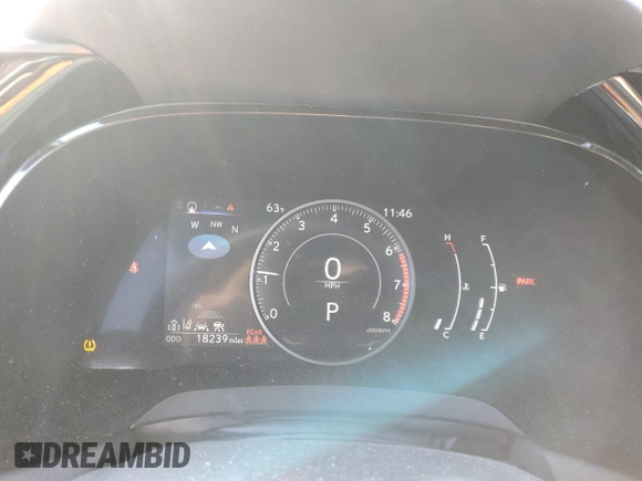 2024 Lexus RX with VIN 2T2BAMCA4RC067734, listed as a Copart auction lot 48736435 with 18,239 mi miles and Salvage Title. Bid and sale history available at carsss.com. Image 9.