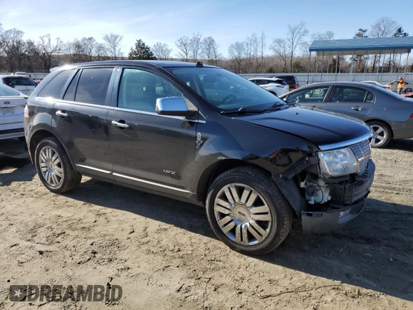 2010 Lincoln MKX with VIN 2LMDJ8JC2ABJ35213, listed as a Copart auction lot 88647795 with 178,367 mi miles and Salvage Title. Bid and sale history available at carsss.com. Image 4.