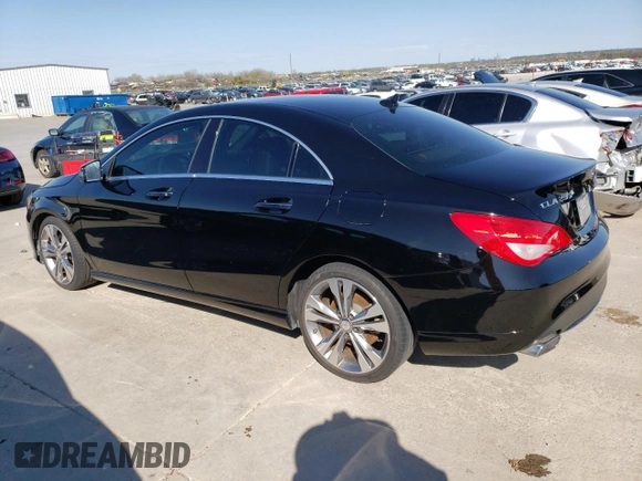 2016 Mercedes-Benz CLA with VIN WDDSJ4EB7GN392761, listed as a Copart auction lot 44340973 with 22,335 mi miles. Bid and sale history available at carsss.com. Image 2.
