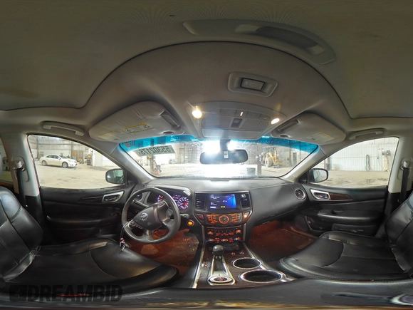 2015 Nissan Pathfinder Platinum z VIN 5N1AR2MM6FC702457, wystawiony jako Copart lot #55302175 z przebiegiem 132 255 mil mil oraz Szkoda całkowita • Salvage title. Historia ofert i sprzedaży dostępna na DreamBid. Obrazek 15.