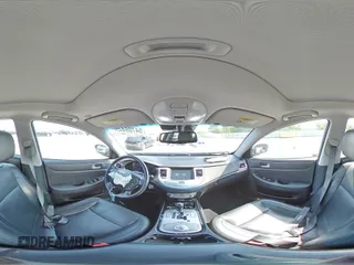 2013 Hyundai Genesis 3.8L with VIN KMHGC4DD4DU256047, listed as a Copart auction lot 54706445 with 122,891 mi miles and Salvage Title. Bid and sale history available at DreamBid. Image 15.