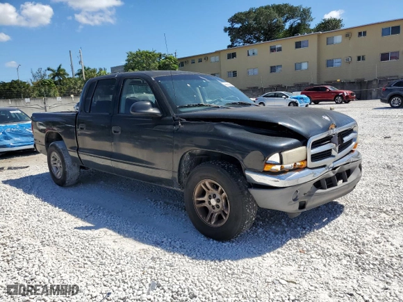 2001 Dodge Dakota Sport with VIN 1B7GL2AN01S101329, listed as a Copart auction lot 49265355 with 297,651 mi miles and Salvage Title. Bid and sale history available at carsss.com. Image 4.