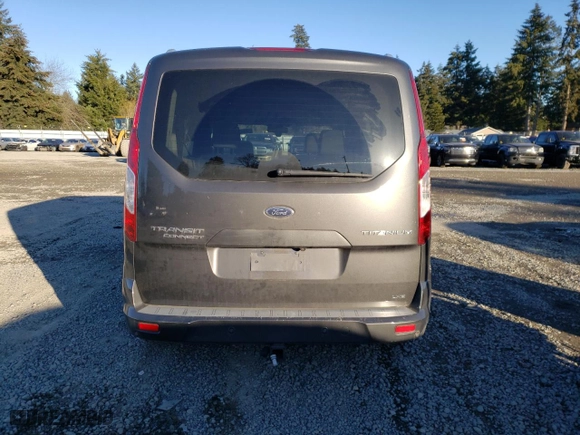 2016 Ford Transit Connect Wagon Titanium with VIN NM0GE9G71G1290760, listed as a Copart auction lot 43603615 with 36,814 mi miles and Salvage Title. Bid and sale history available at carsss.com. Image 6.