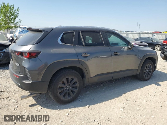 2024 Mazda CX-50 S Select with VIN 7MMVABAM5RN173061, listed as a Copart auction lot 49533655 with 21,526 mi miles and Salvage title. Bid and sale history available at DreamBid. Image 3.