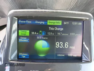 2013 Chevrolet Volt with VIN 1G1RA6E48DU106917, listed as a IAAI auction lot 42123449 with 47,089 mi miles and . Bid and sale history available at carsss.com. Image 13.