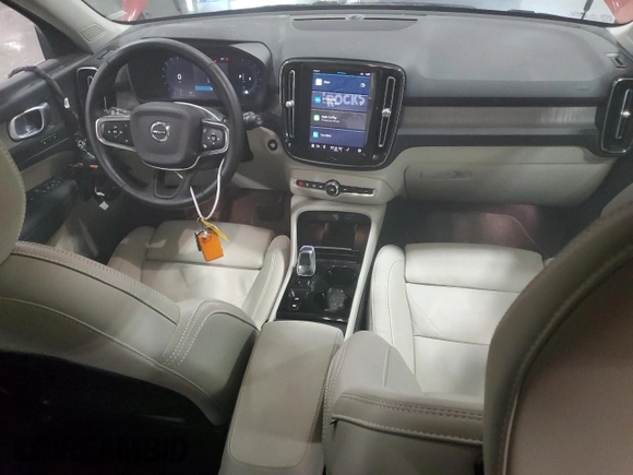 2023 Volvo XC40 Plus Bright Theme with VIN YV4L12UN8P2946726, listed as a Copart auction lot 52812465 with 36,338 mi miles and Salvage Title. Bid and sale history available at carsss.com. Image 8.