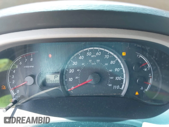 2011 Toyota Sienna LE AAS with VIN 5TDKK3DC7BS037510, listed as a IAAI auction lot 42587912 with 226,689 mi miles and . Bid and sale history available at DreamBid. Image 7.