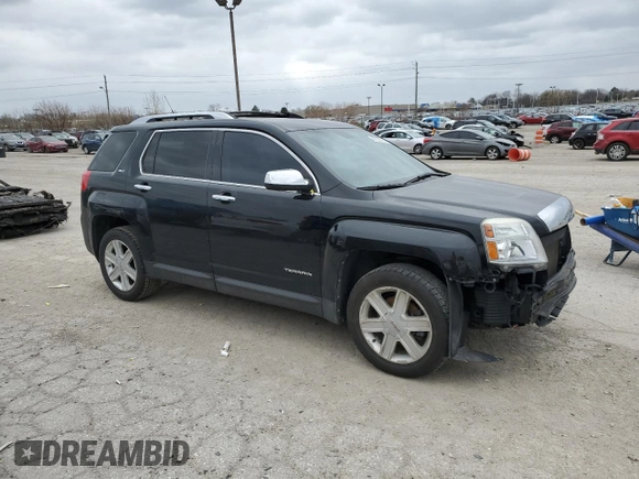 2010 GMC Terrain SLT-2 with VIN 2CTALHEW1A6361967, listed as a Copart auction lot 47027274 with 115,612 mi miles and Salvage Title. Bid and sale history available at carsss.com. Image 4.
