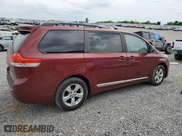 2014 Toyota Sienna LE AAS with VIN 5TDKK3DC9ES479130, listed as a Copart auction lot 57295025 with 207,850 mi miles and Non repairable. Bid and sale history available at DreamBid. Image 3.