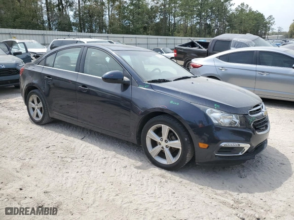2015 Chevrolet Cruze LT with VIN 1G1PE5SBXF7212389, listed as a Copart auction lot 50538485 with 46,077 mi miles and Salvage Title. Bid and sale history available at carsss.com. Image 4.