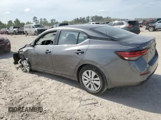 2025 Nissan Sentra S z VIN 3N1AB8BV2SY230267, wystawiony jako Copart lot #53727505 z przebiegiem 19 032 mil mil oraz Szkoda całkowita • Salvage title. Historia ofert i sprzedaży dostępna na DreamBid. Obrazek 2.
