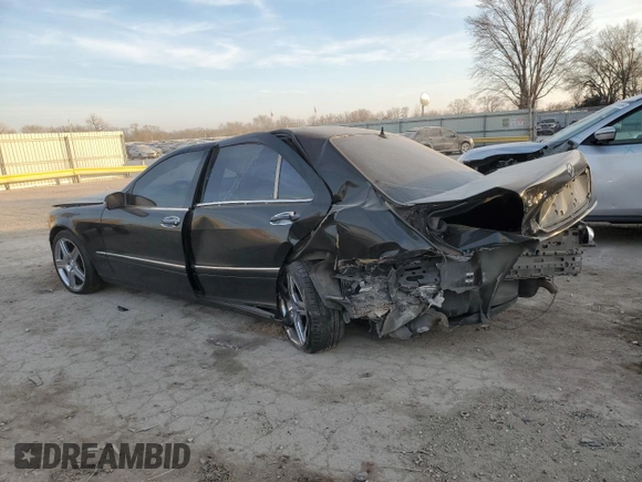 2000 Mercedes-Benz S 320/430/500 z VIN WDBNG70JXYA057684, wystawiony jako Copart lot #85606154 z przebiegiem Nie podano mil oraz Szkoda całkowita • Salvage title. Historia ofert i sprzedaży dostępna na DreamBid. Obrazek 2.