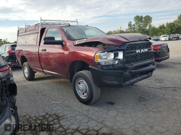 2022 Ram 2500 Tradesman with VIN 3C6MR5AJ8NG273192, listed as a Copart auction lot 71347484 with 36,031 mi miles and Salvage Title. Bid and sale history available at carsss.com. Image 4.