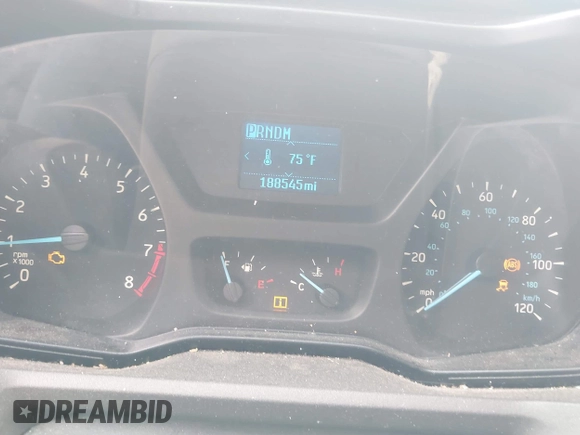 2018 Ford Transit with VIN 1FTYE1ZM2JKB30853, listed as a IAAI auction lot 42025674 with 188,545 mi miles and . Bid and sale history available at DreamBid. Image 7.