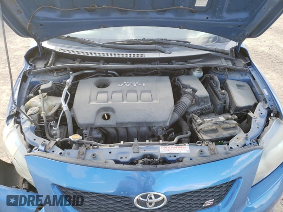 2010 Toyota Corolla with VIN 1NXBU4EE1AZ300905, listed as a Copart auction lot 70497394 with 139,883 mi miles and Salvage Title. Bid and sale history available at carsss.com. Image 12.