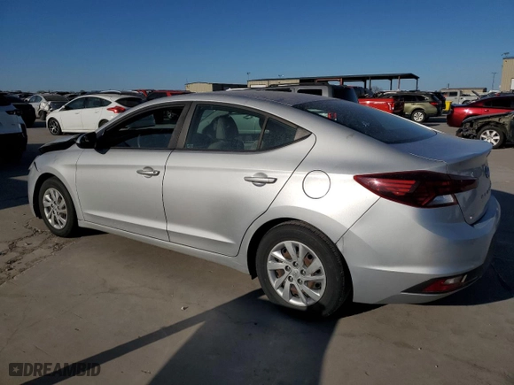 2019 Hyundai Elantra SE with VIN KMHD74LFXKU833512, listed as a Copart auction lot 50049725 with 48,307 mi miles and Salvage Title. Bid and sale history available at carsss.com. Image 2.