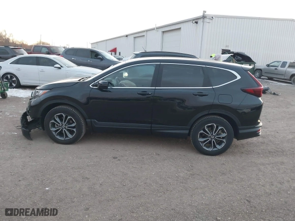 2020 Honda CR-V EX-L with VIN 5J6RW2H8XLL023150, listed as a IAAI auction lot 41043171 with 31,803 mi miles. Bid and sale history available at carsss.com. Image 14.
