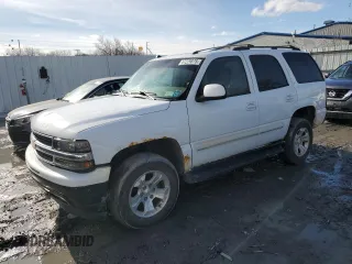 2005 Chevrolet Tahoe LS with VIN 1GNEK13T85J206364, listed as a Copart auction lot 47229875 with 180,309 mi miles and Salvage Title. Bid and sale history available at carsss.com. Image 1.