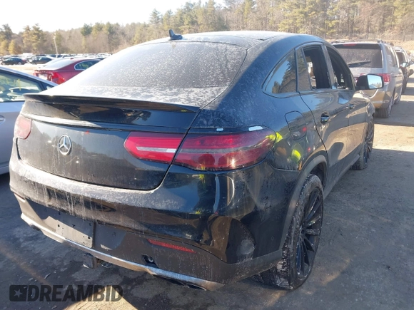 2017 Mercedes-Benz GLE 43 AMG with VIN 4JGED6EB4HA071548, listed as a IAAI auction lot 41408935 with Not provided miles and . Bid and sale history available at DreamBid. Image 4.