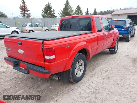 2006 Ford Ranger XLT with VIN 1FTZR45E36PA44938, listed as a IAAI auction lot 41911767 with 1,100,000 mi miles. Bid and sale history available at carsss.com. Image 4.