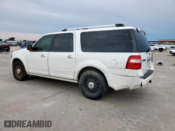 2013 Ford Expedition Max Limited z VIN 1FMJK2A58DEF69736, wystawiony jako Copart lot #55828385 z przebiegiem 237 946 mil mil oraz Czysty tytuł • Clean title. Historia ofert i sprzedaży dostępna na DreamBid. Obrazek 2.