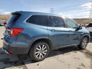 2021 Honda Pilot EX-L z VIN 5FNYF6H57MB046632, wystawiony jako Copart lot #50088865 z przebiegiem 80 326 mil mil oraz Szkoda całkowita • Salvage title. Historia ofert i sprzedaży dostępna na DreamBid. Obrazek 3.