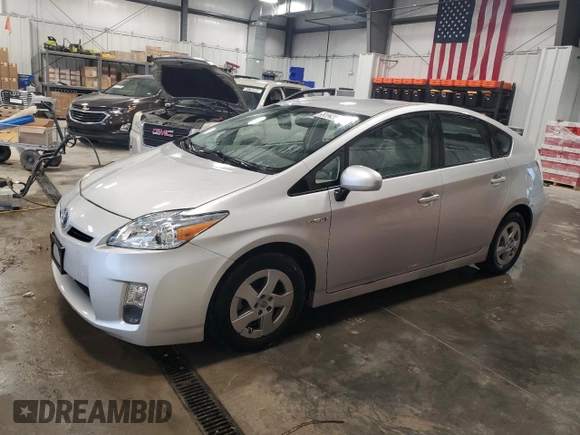 2010 Toyota Prius II with VIN JTDKN3DU8A0121756, listed as a Copart auction lot 55029325 with Not Provided miles and Clean Title. Bid and sale history available at DreamBid. Image 1.