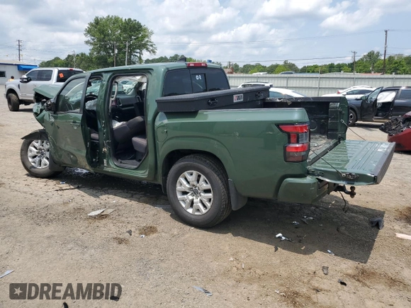 2022 Nissan Frontier SV with VIN 1N6ED1EJ3NN632421, listed as a Copart auction lot 59282425 with 60,667 mi miles and Salvage title. Bid and sale history available at DreamBid. Image 2.