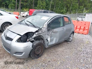 2010 Toyota Yaris with VIN JTDKT4K37A5281975, listed as a IAAI auction lot 39843782 with 257,802 mi miles. Bid and sale history available at carsss.com. Image 2.