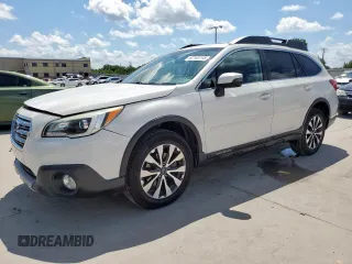 2015 Subaru Outback Limited with VIN 4S4BSENC3F3271172, listed as a Copart auction lot 62163145 with 105,558 mi miles and Salvage title. Bid and sale history available at DreamBid. Image 1.